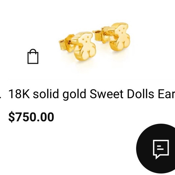 Tous Jewelry - 18K Gold Sweet Dolls Earrings